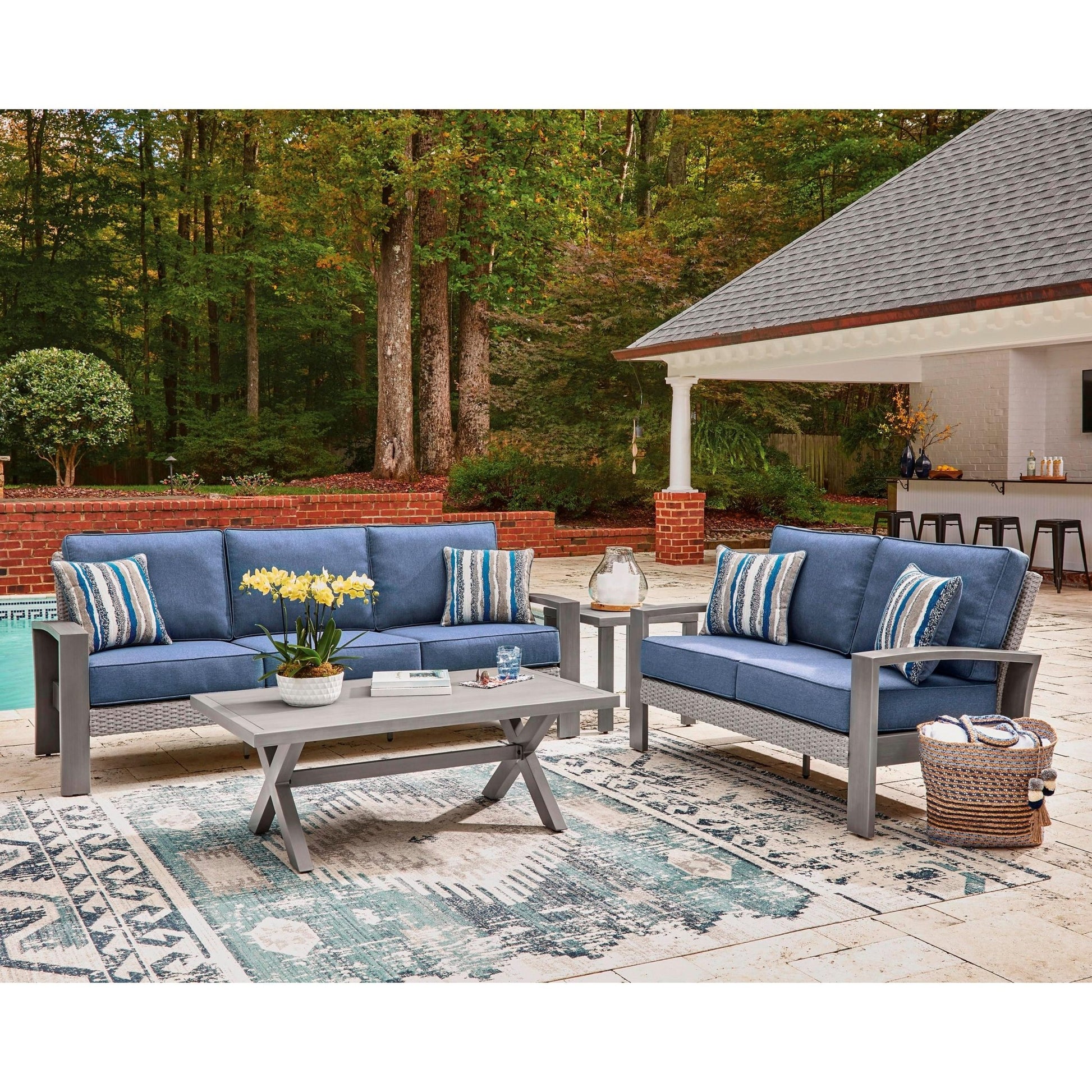 Signature Design by Ashley Half Moon Beach PCP418 - 702 Square End Table - American Furniture of Slidell