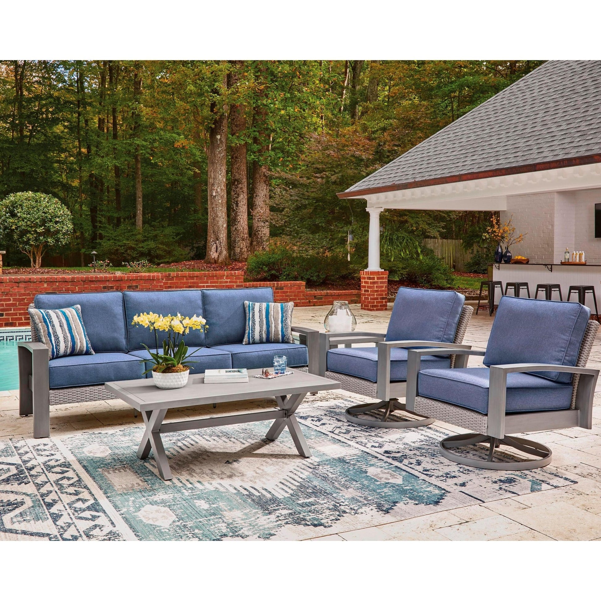 Signature Design by Ashley Half Moon Beach PCP418 - 702 Square End Table - American Furniture of Slidell