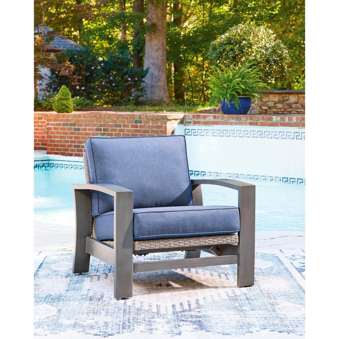 Signature Design by Ashley Half Moon Beach PCP418 - 820 Spring Lounge Chair - American Furniture of Slidell