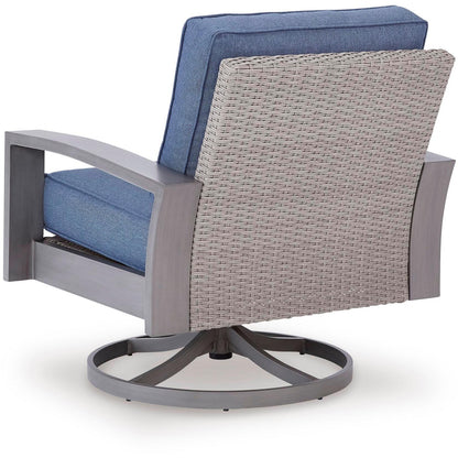 Signature Design by Ashley Half Moon Beach PCP418 - 821 Swivel Lounge with Cushion - American Furniture of Slidell