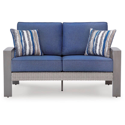 Signature Design by Ashley Half Moon Beach PCP418 - 835 Loveseat with Cushion - American Furniture of Slidell