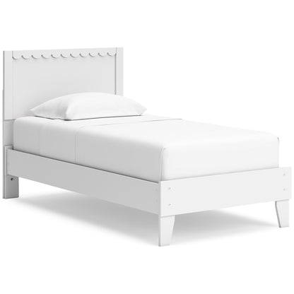 Signature Design by Ashley Hallityn EB1810B1 Twin Panel Platform Bed - American Furniture of Slidell