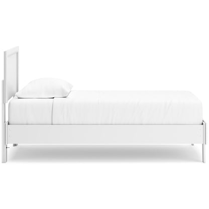 Signature Design by Ashley Hallityn EB1810B1 Twin Panel Platform Bed - American Furniture of Slidell