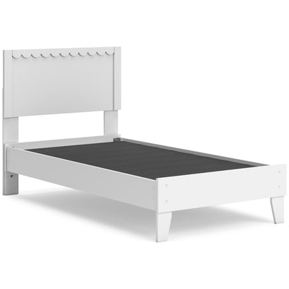 Signature Design by Ashley Hallityn EB1810B1 Twin Panel Platform Bed - American Furniture of Slidell