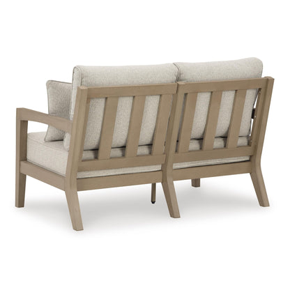 Signature Design by Ashley Hallow Creek P560 - 835 Loveseat with Cushion - American Furniture of Slidell