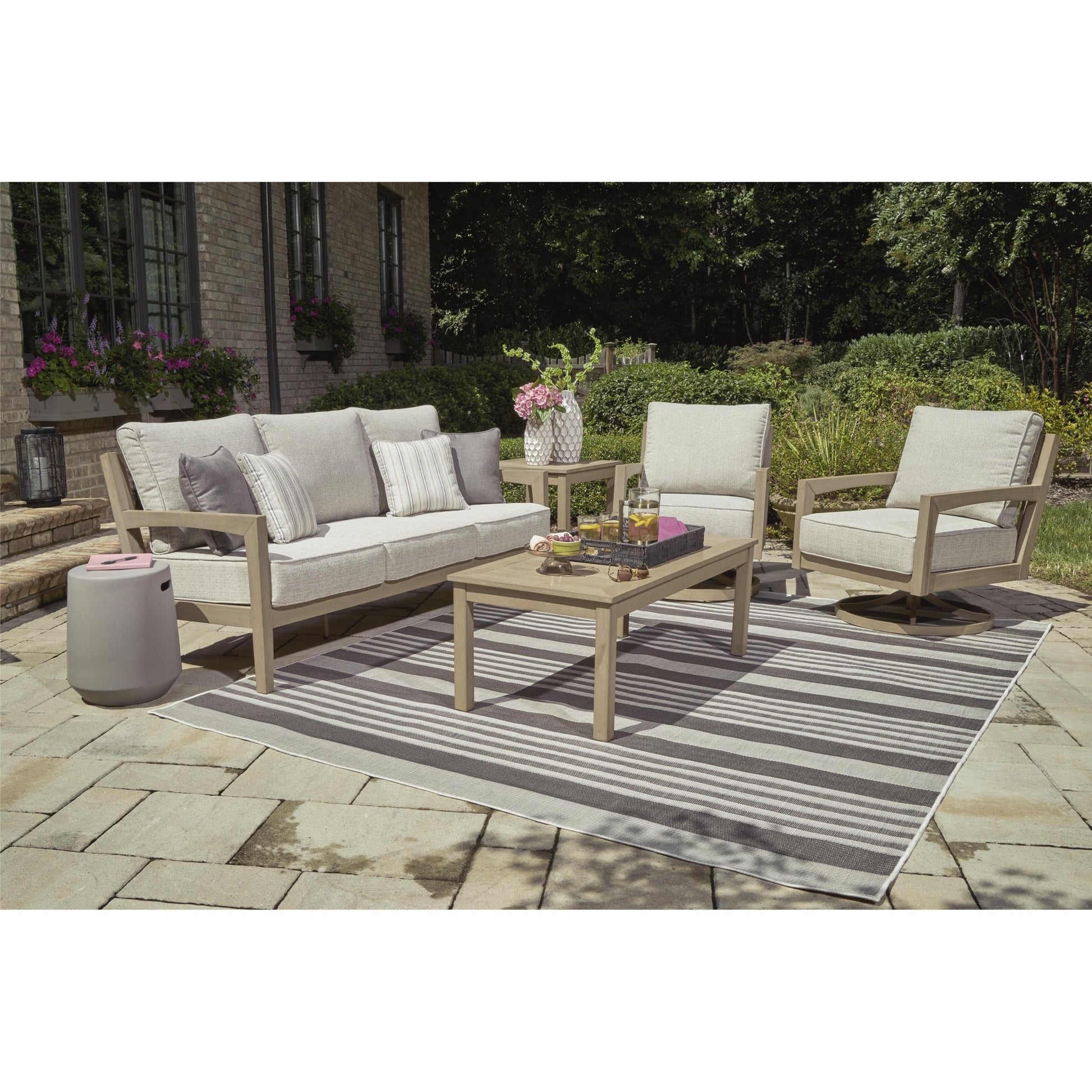 Signature Design by Ashley Hallow Creek P560 - 838 Sofa with Cushion - American Furniture of Slidell