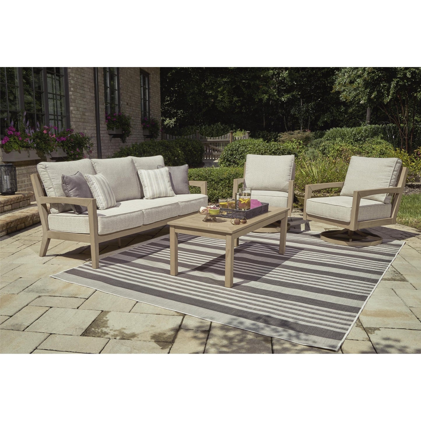 Signature Design by Ashley Hallow Creek P560 - 838 Sofa with Cushion - American Furniture of Slidell