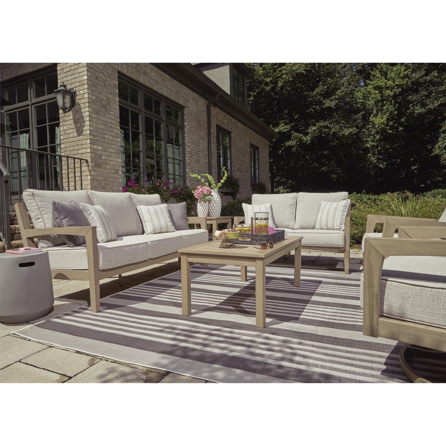 Signature Design by Ashley Hallow Creek P560 - 838 Sofa with Cushion - American Furniture of Slidell