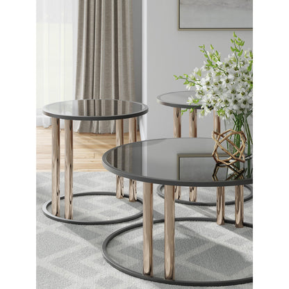 Signature Design by Ashley Hannerly T219 - 13 Occasional Table Set - American Furniture of Slidell