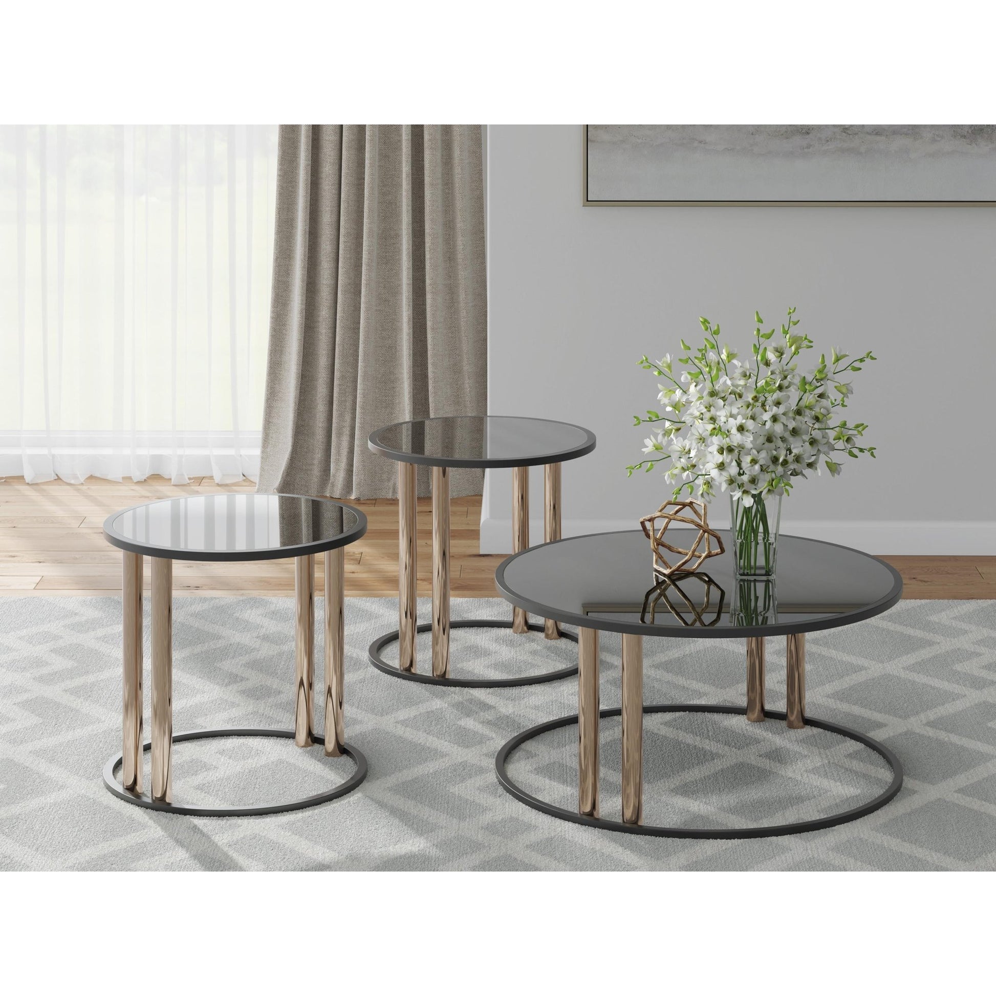 Signature Design by Ashley Hannerly T219 - 13 Occasional Table Set - American Furniture of Slidell