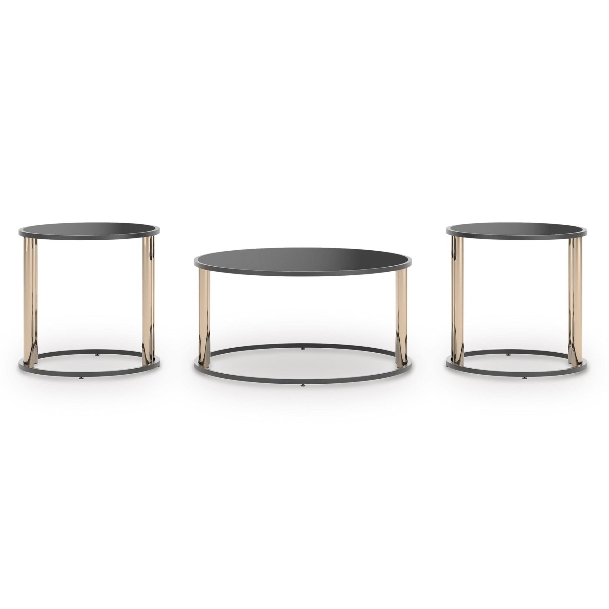 Signature Design by Ashley Hannerly T219 - 13 Occasional Table Set - American Furniture of Slidell