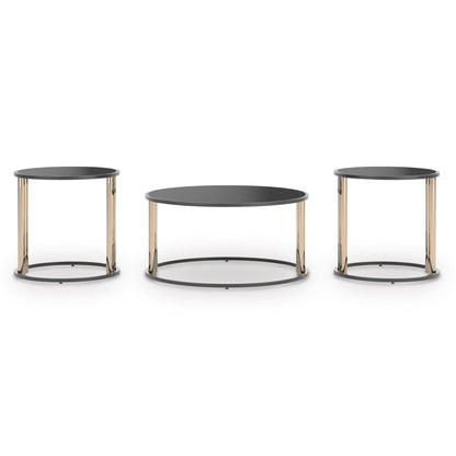 Signature Design by Ashley Hannerly T219 - 13 Occasional Table Set - American Furniture of Slidell