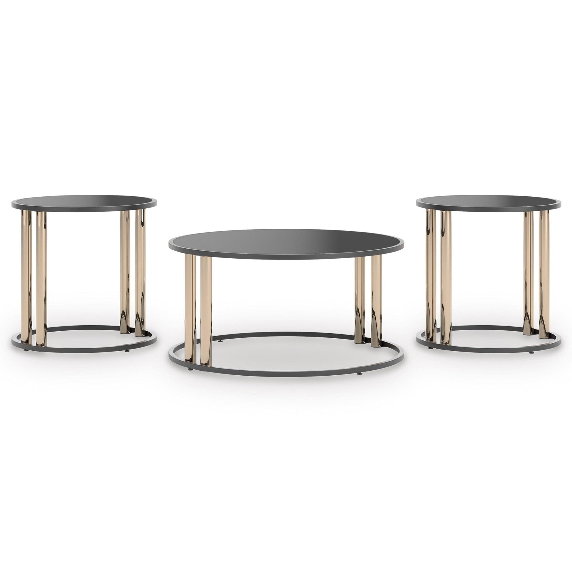 Signature Design by Ashley Hannerly T219 - 13 Occasional Table Set - American Furniture of Slidell
