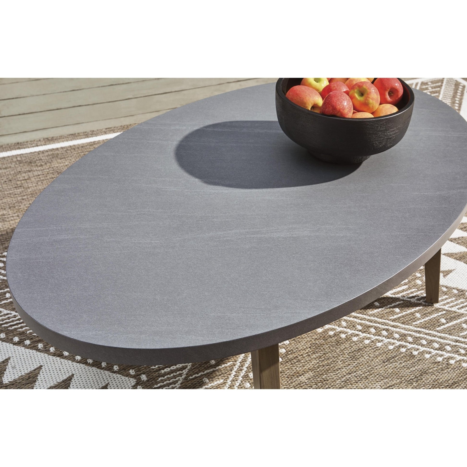 Signature Design by Ashley Harmony Headlands PCP428 - 701 Oval Cocktail Table - American Furniture of Slidell