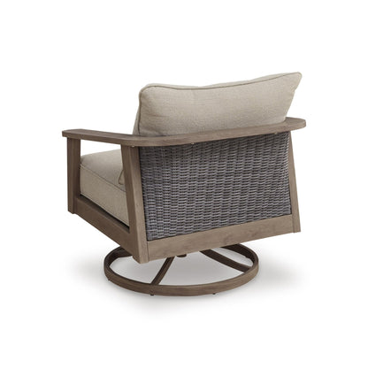 Signature Design by Ashley Harmony Headlands PCP428 - 821 Swivel Lounge with Cushion - American Furniture of Slidell