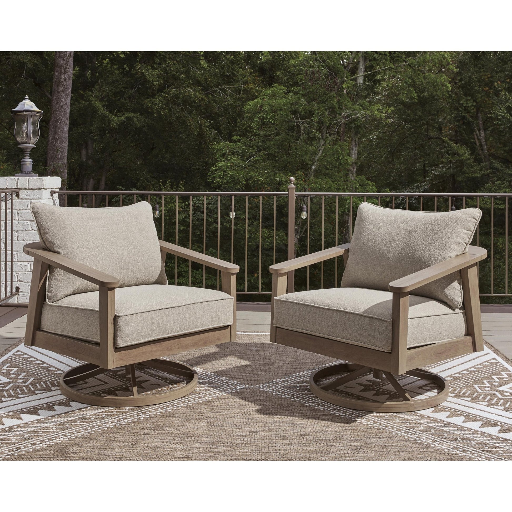 Signature Design by Ashley Harmony Headlands PCP428 - 821 Swivel Lounge with Cushion - American Furniture of Slidell