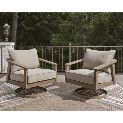 Signature Design by Ashley Harmony Headlands PCP428 - 821 Swivel Lounge with Cushion - American Furniture of Slidell