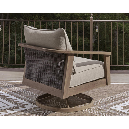 Signature Design by Ashley Harmony Headlands PCP428 - 821 Swivel Lounge with Cushion - American Furniture of Slidell
