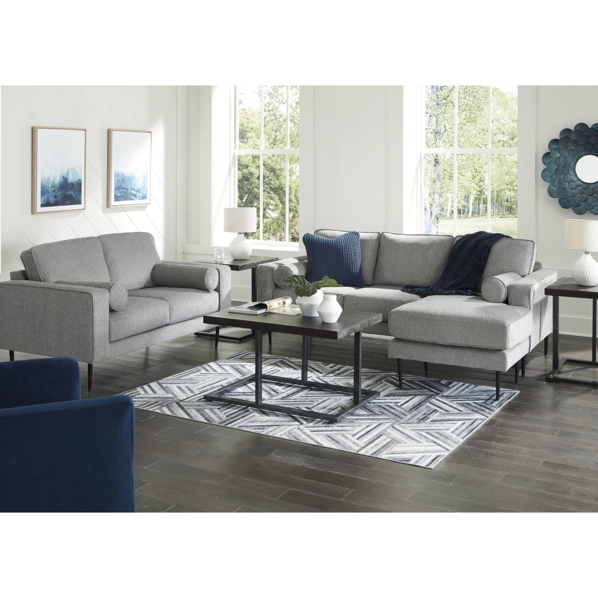 Signature Design by Ashley Hazela 4110218 Sofa Chaise - American Furniture of Slidell