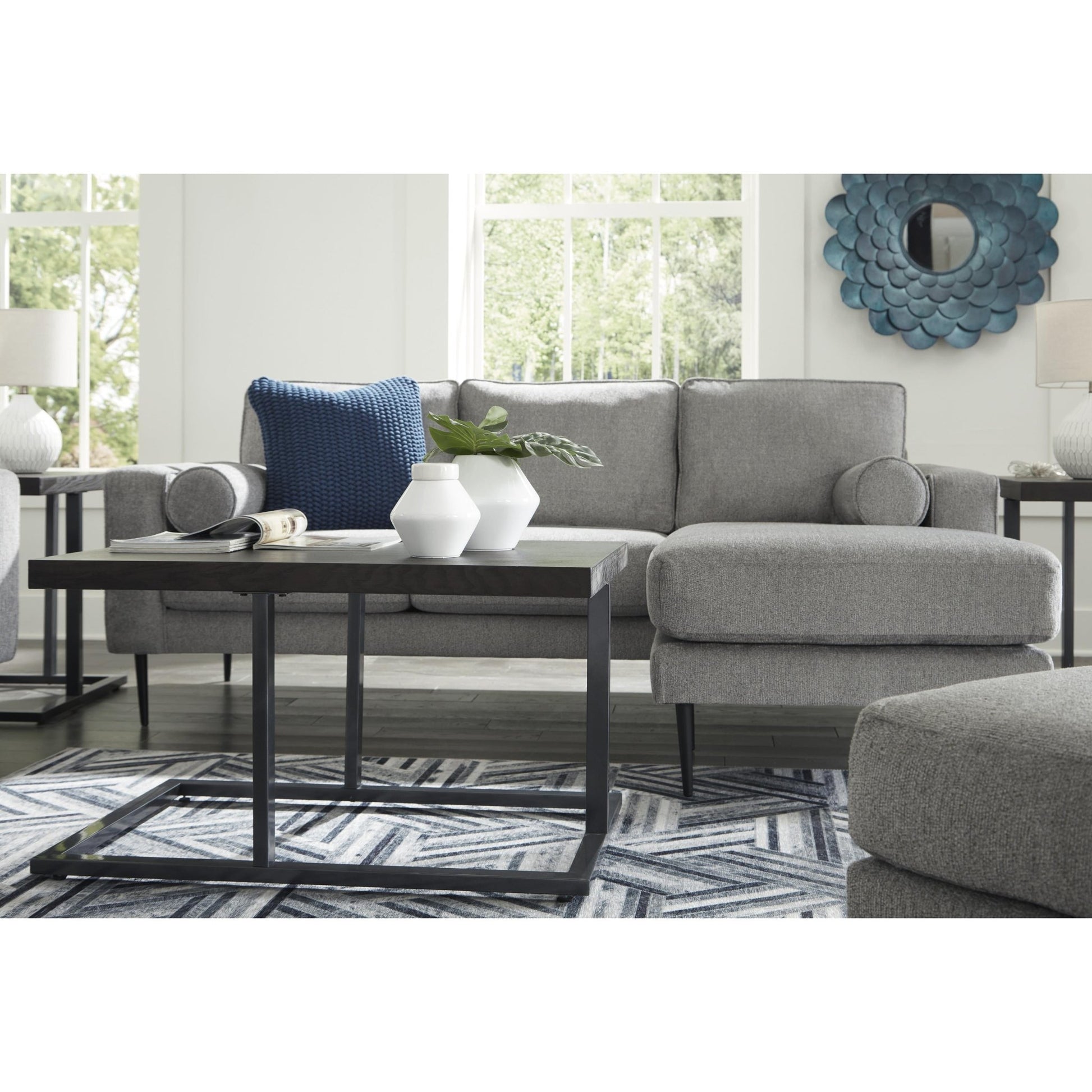 Signature Design by Ashley Hazela 4110218 Sofa Chaise - American Furniture of Slidell