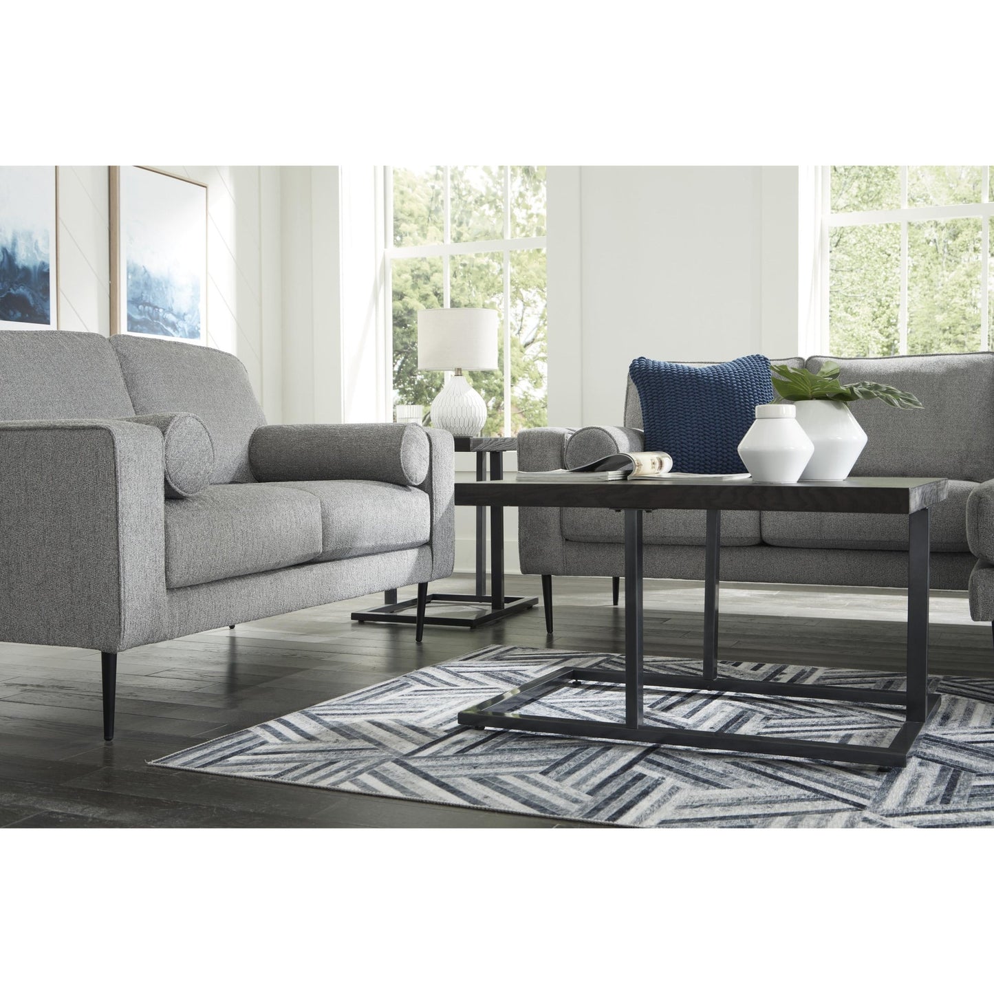 Signature Design by Ashley Hazela 4110218 Sofa Chaise - American Furniture of Slidell