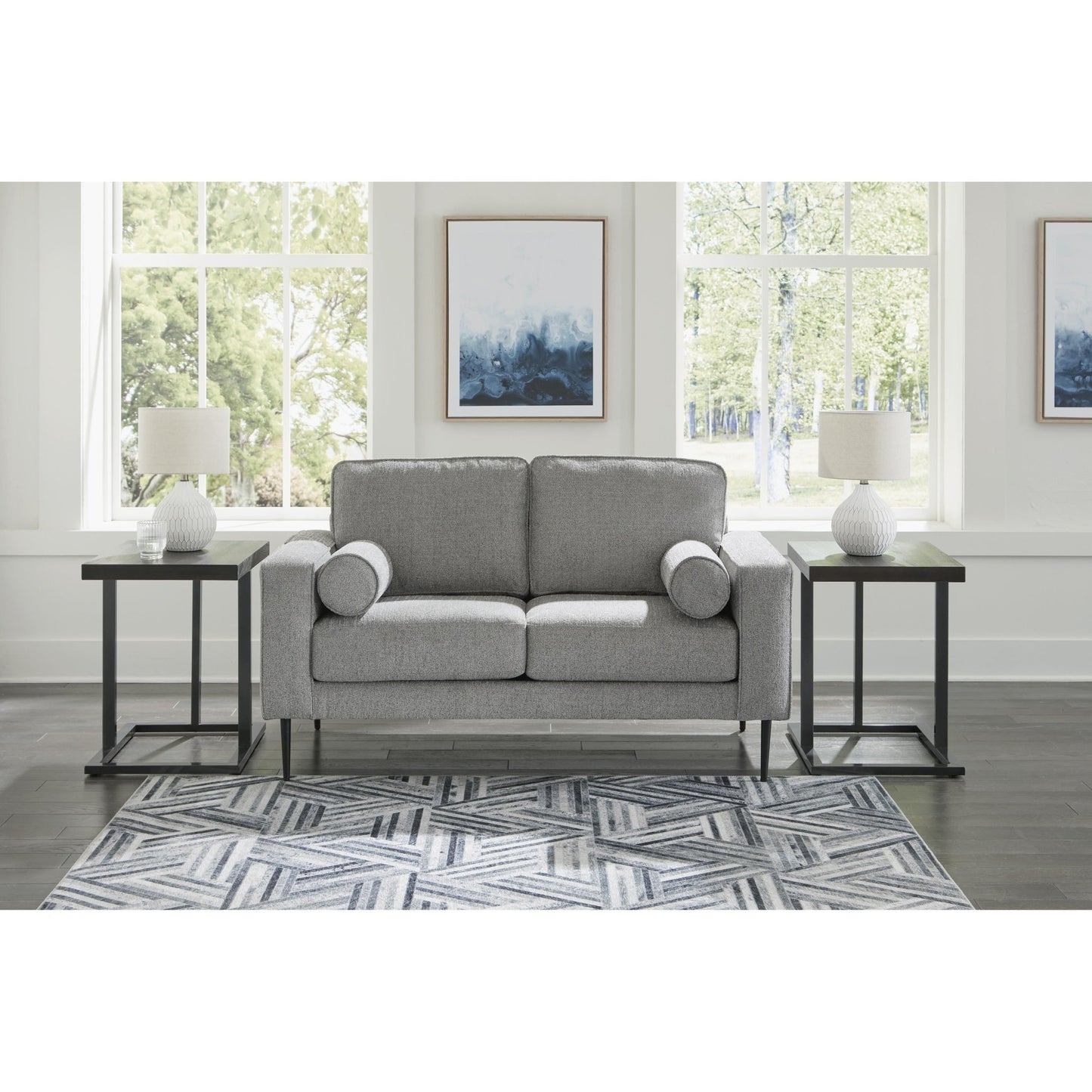Signature Design by Ashley Hazela 4110235 Loveseat - American Furniture of Slidell