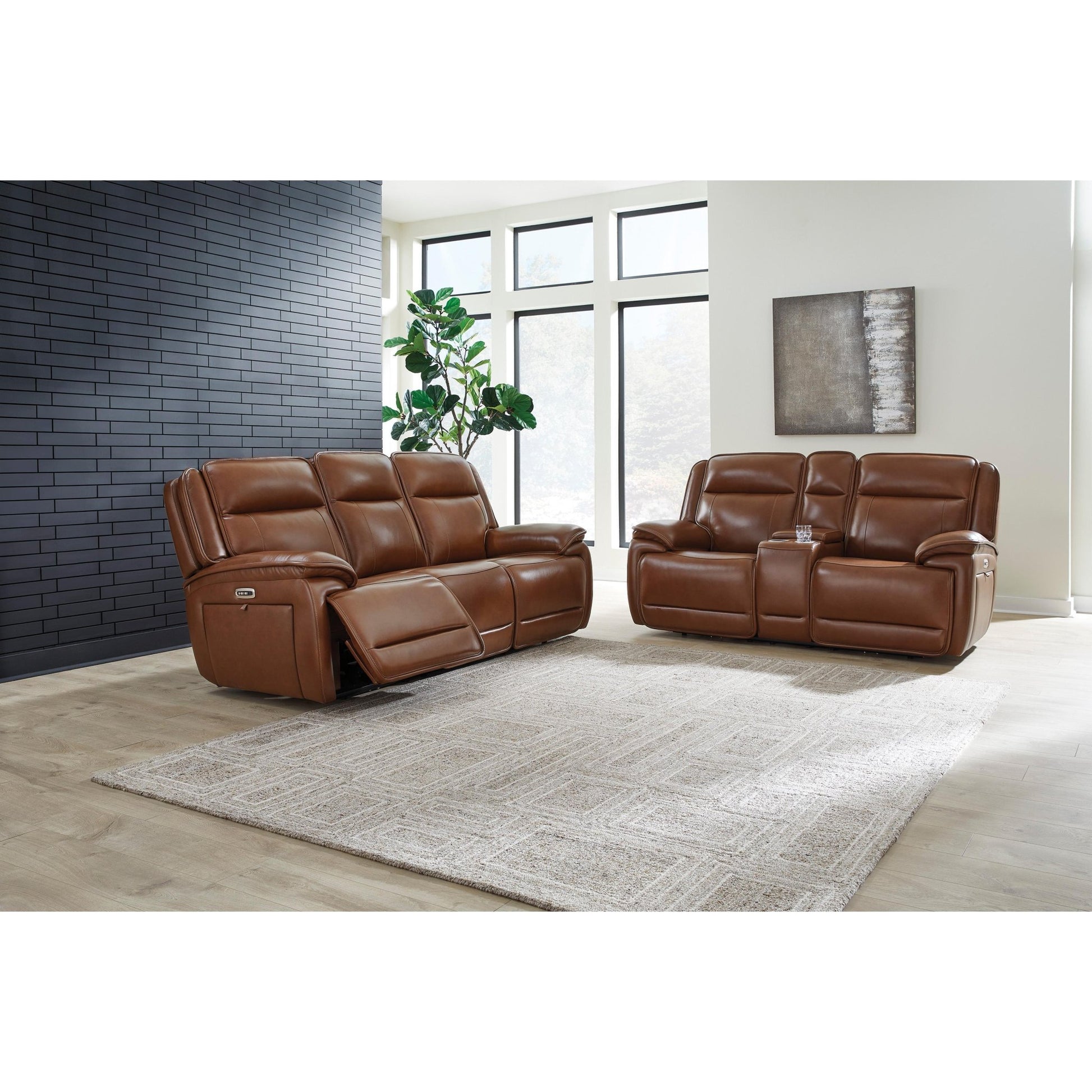 Signature Design by Ashley Healy Pier U11204U1 2 pc Power Reclining Living Room Set - American Furniture of Slidell