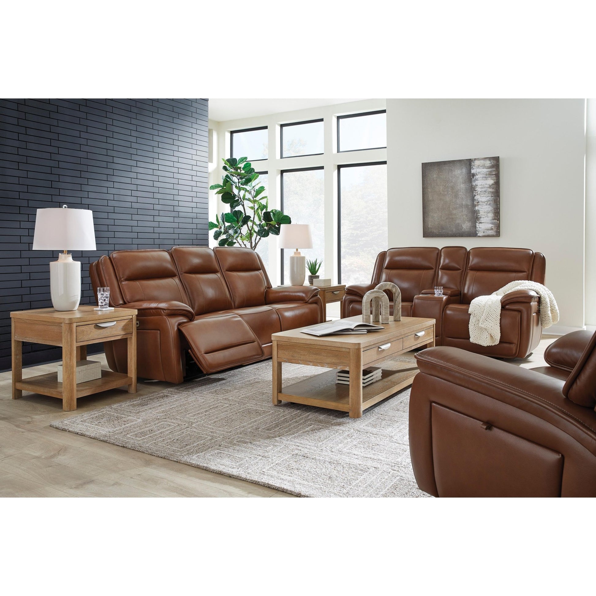 Signature Design by Ashley Healy Pier U11204U2 3 pc Power Reclining Living Room Set - American Furniture of Slidell