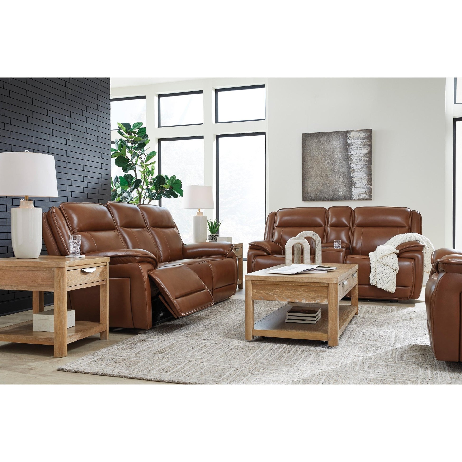 Signature Design by Ashley Healy Pier U11204U2 3 pc Power Reclining Living Room Set - American Furniture of Slidell