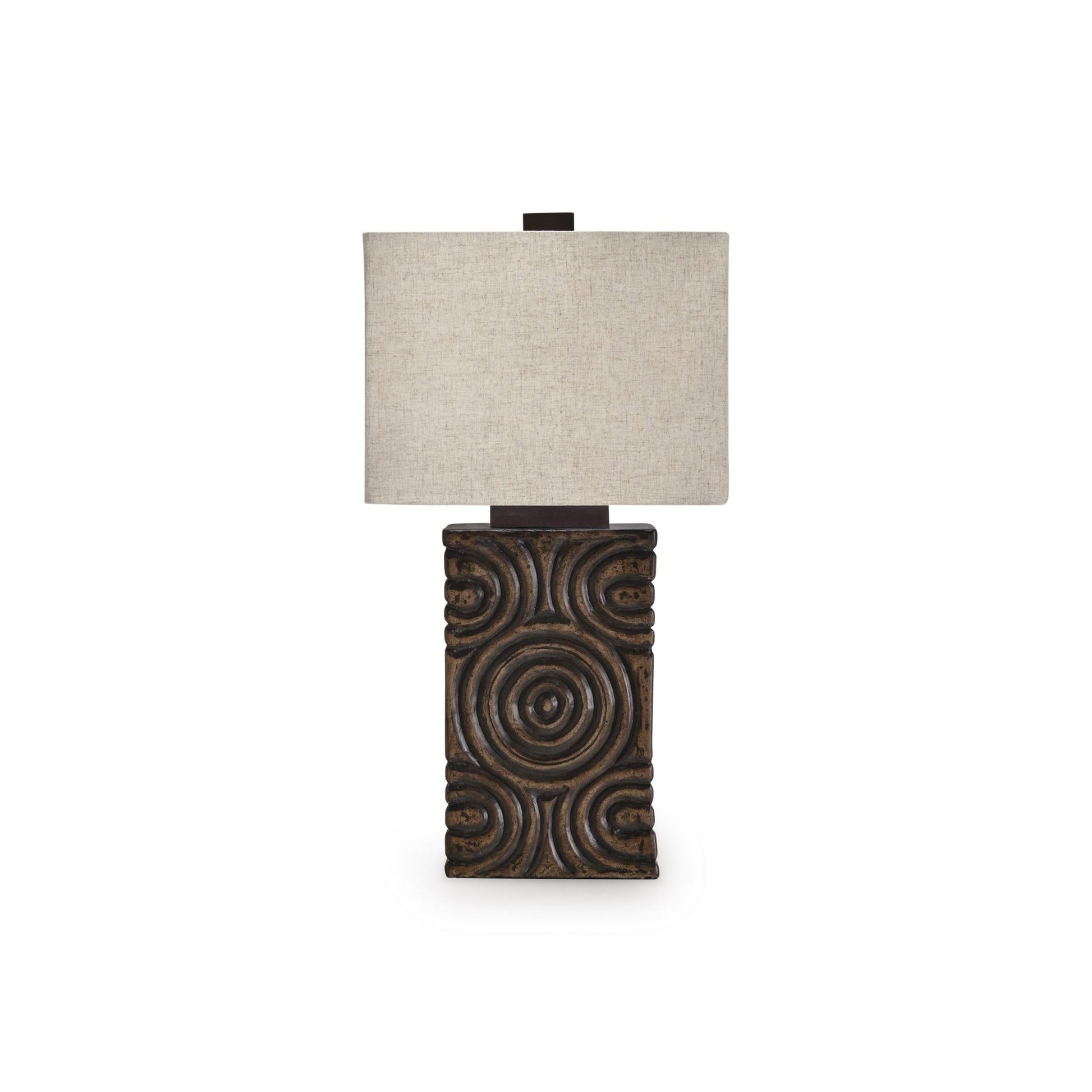 Signature Design by Ashley Heathbury L235964 Paper Table Lamp - American Furniture of Slidell