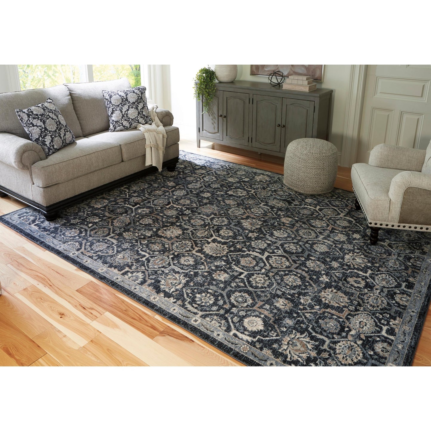 Signature Design by Ashley Hilcott R406111 Large Rug - American Furniture of Slidell