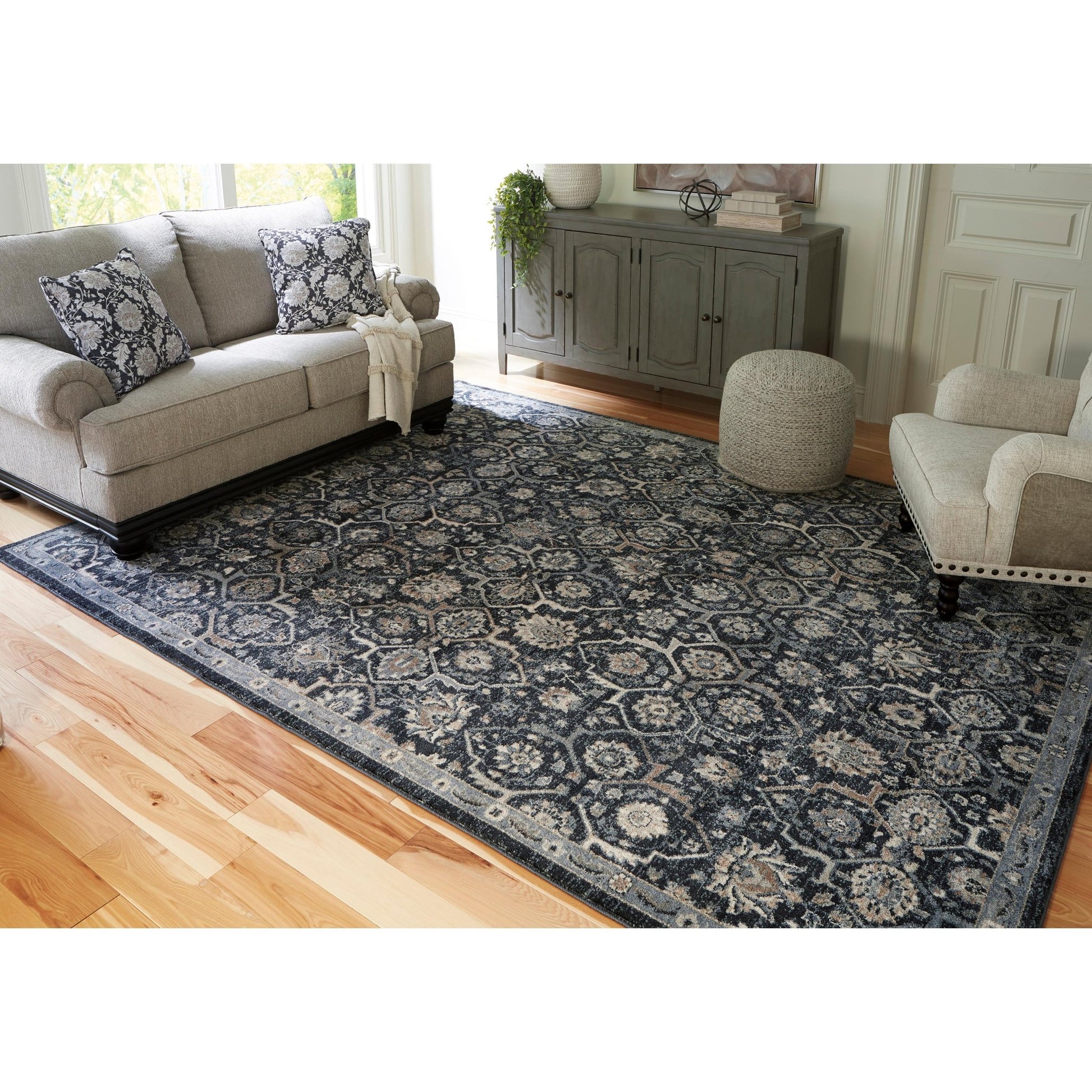 Signature Design by Ashley Hilcott R406111 Large Rug - American Furniture of Slidell