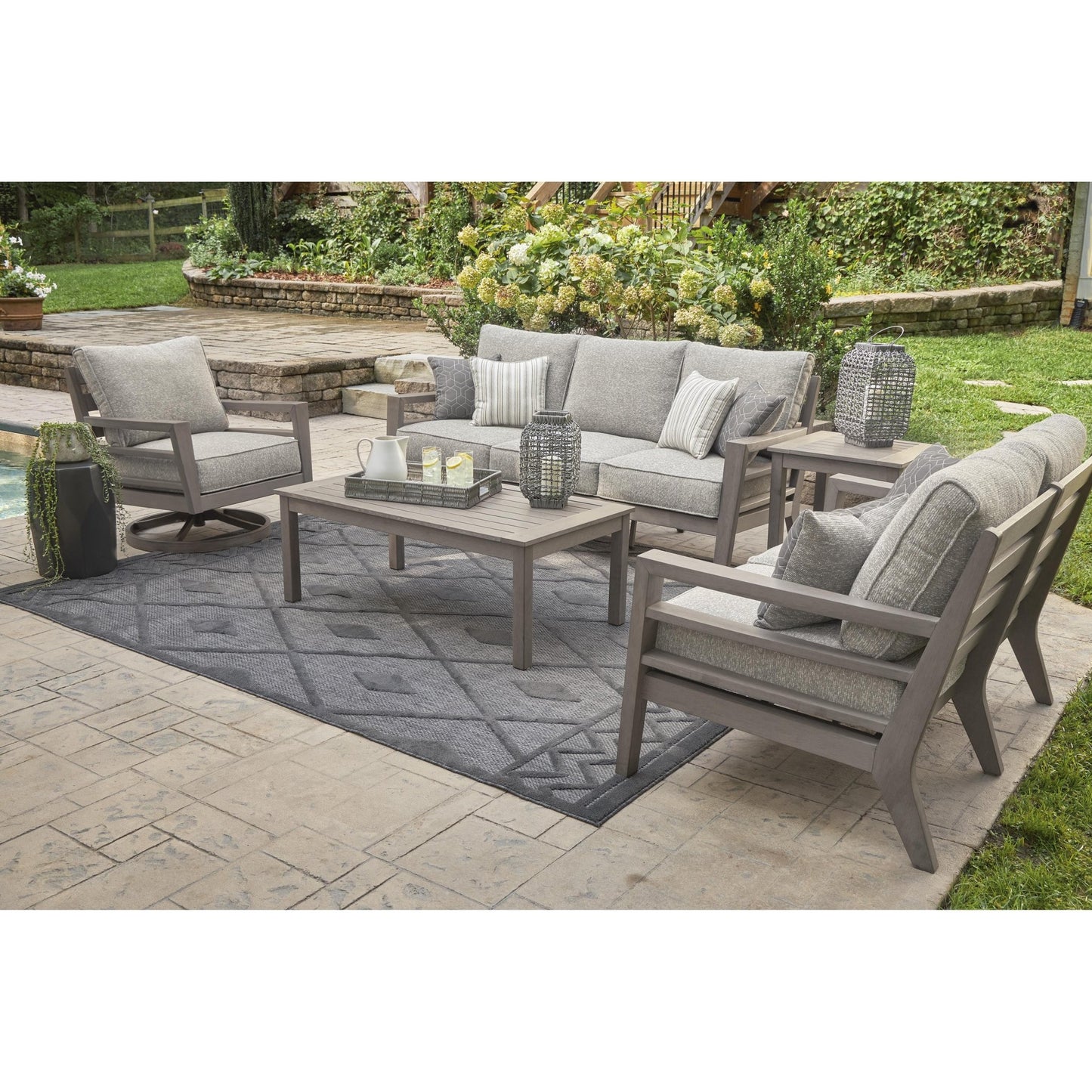 Signature Design by Ashley Hillside Barn P564 - 701 Rectangular Cocktail Table - American Furniture of Slidell