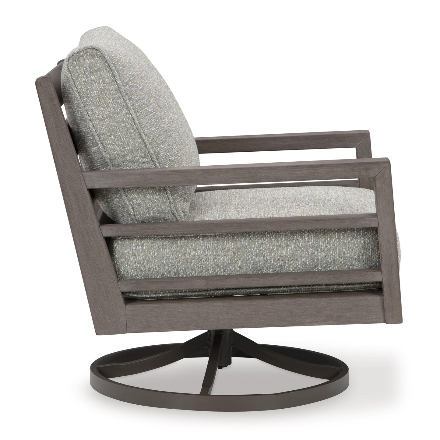 Signature Design by Ashley Hillside Barn P564 - 821 Swivel Lounge with Cushion - American Furniture of Slidell