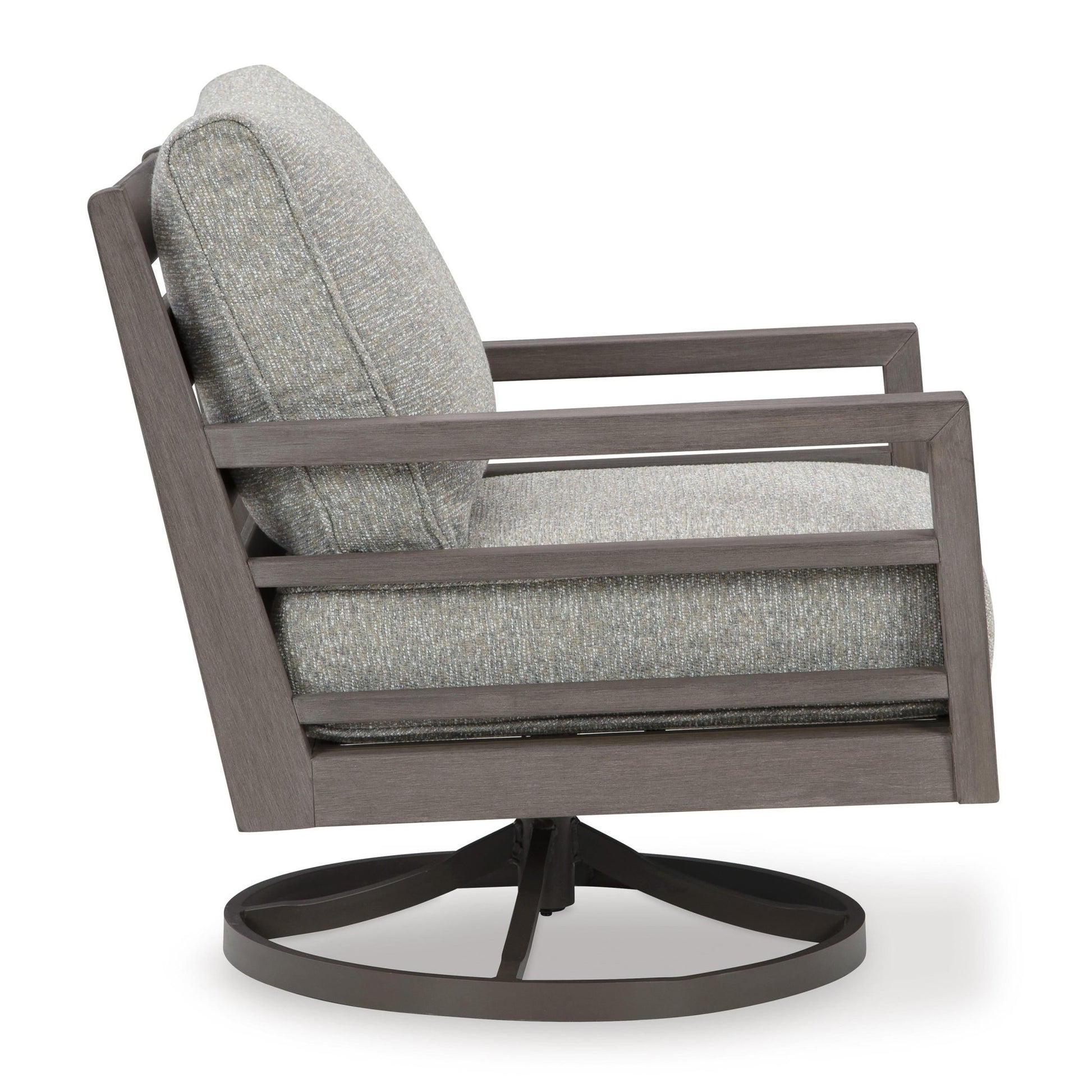 Signature Design by Ashley Hillside Barn P564 - 821 Swivel Lounge with Cushion - American Furniture of Slidell