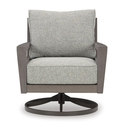 Signature Design by Ashley Hillside Barn P564 - 821 Swivel Lounge with Cushion - American Furniture of Slidell