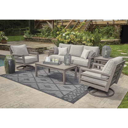 Signature Design by Ashley Hillside Barn P564 - 821 Swivel Lounge with Cushion - American Furniture of Slidell