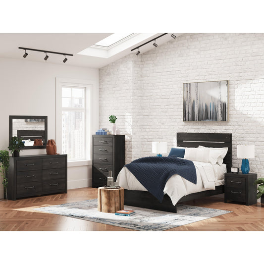 Signature Design by Ashley Hollivern B2108 8 pc King Panel Bedroom Set - American Furniture of Slidell