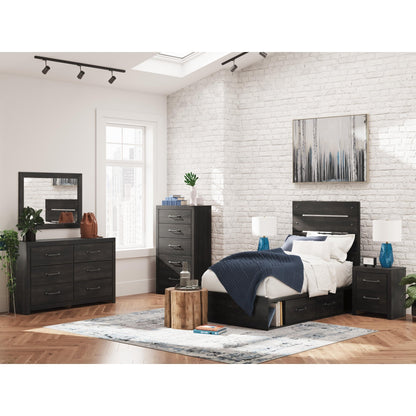 Signature Design by Ashley Hollivern PCB2108B1 Dresser and Mirror - American Furniture of Slidell