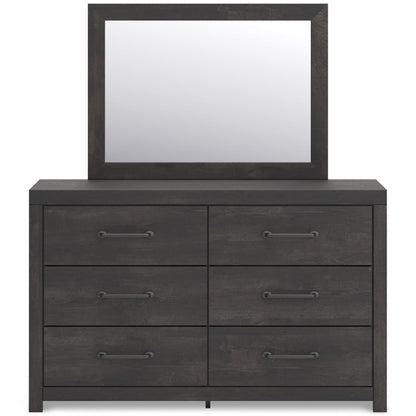 Signature Design by Ashley Hollivern PCB2108B1 Dresser and Mirror - American Furniture of Slidell