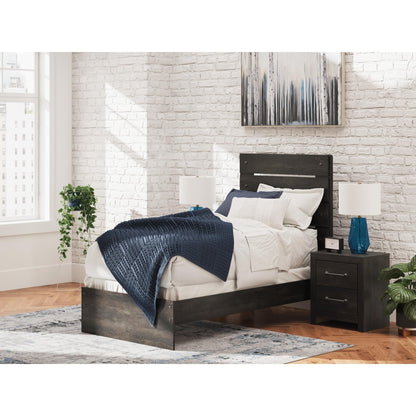 Signature Design by Ashley Hollivern PCB2108B11 Twin Panel Bed - American Furniture of Slidell