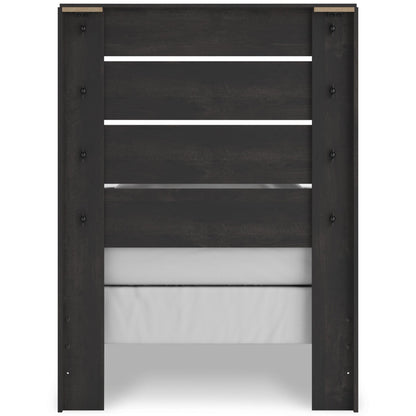 Signature Design by Ashley Hollivern PCB2108B11 Twin Panel Bed - American Furniture of Slidell