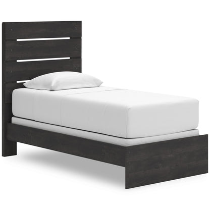 Signature Design by Ashley Hollivern PCB2108B11 Twin Panel Bed - American Furniture of Slidell