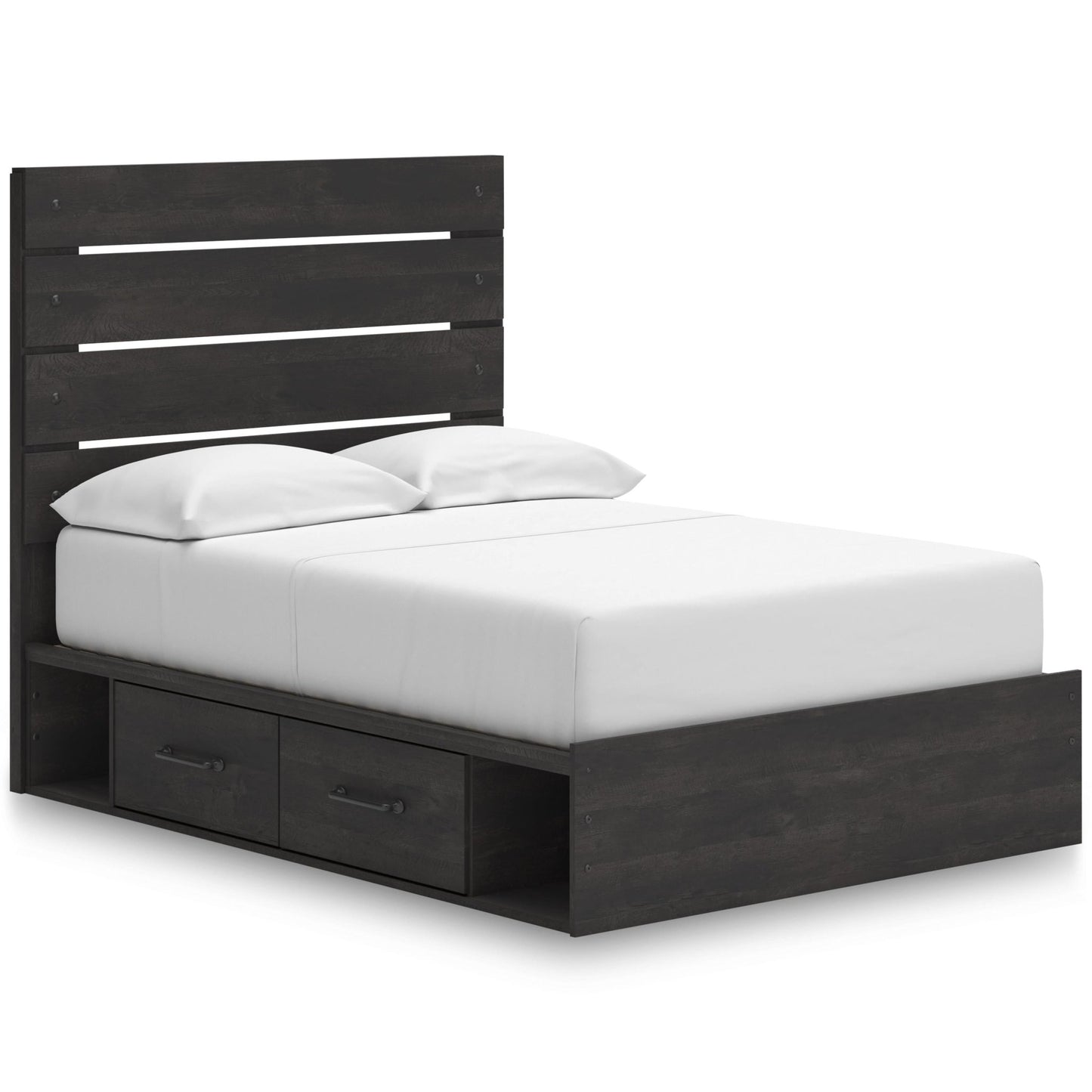 Signature Design by Ashley Hollivern PCB2108B15 Full Panel Storage Bed - American Furniture of Slidell