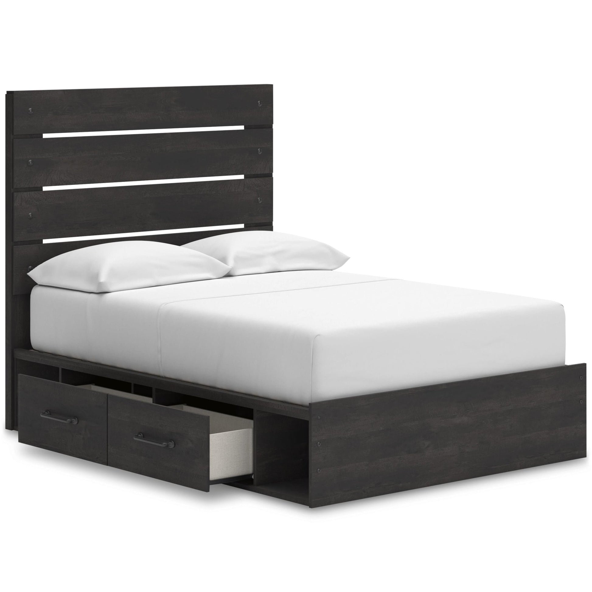 Signature Design by Ashley Hollivern PCB2108B15 Full Panel Storage Bed - American Furniture of Slidell