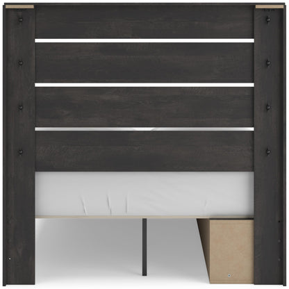 Signature Design by Ashley Hollivern PCB2108B15 Full Panel Storage Bed - American Furniture of Slidell
