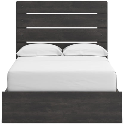 Signature Design by Ashley Hollivern PCB2108B16 Full Panel Bed with Storage - American Furniture of Slidell