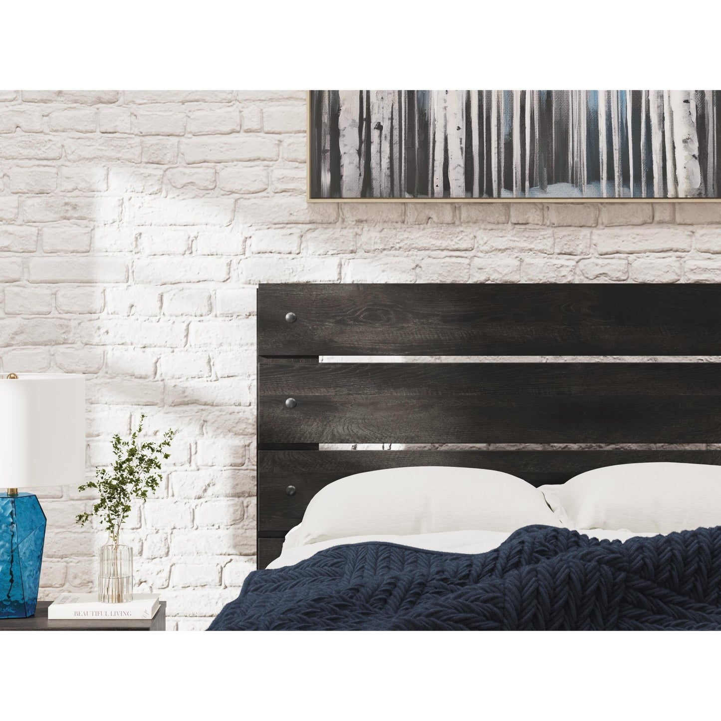 Signature Design by Ashley Hollivern PCB2108B17 Twin Panel Storage Bed - American Furniture of Slidell