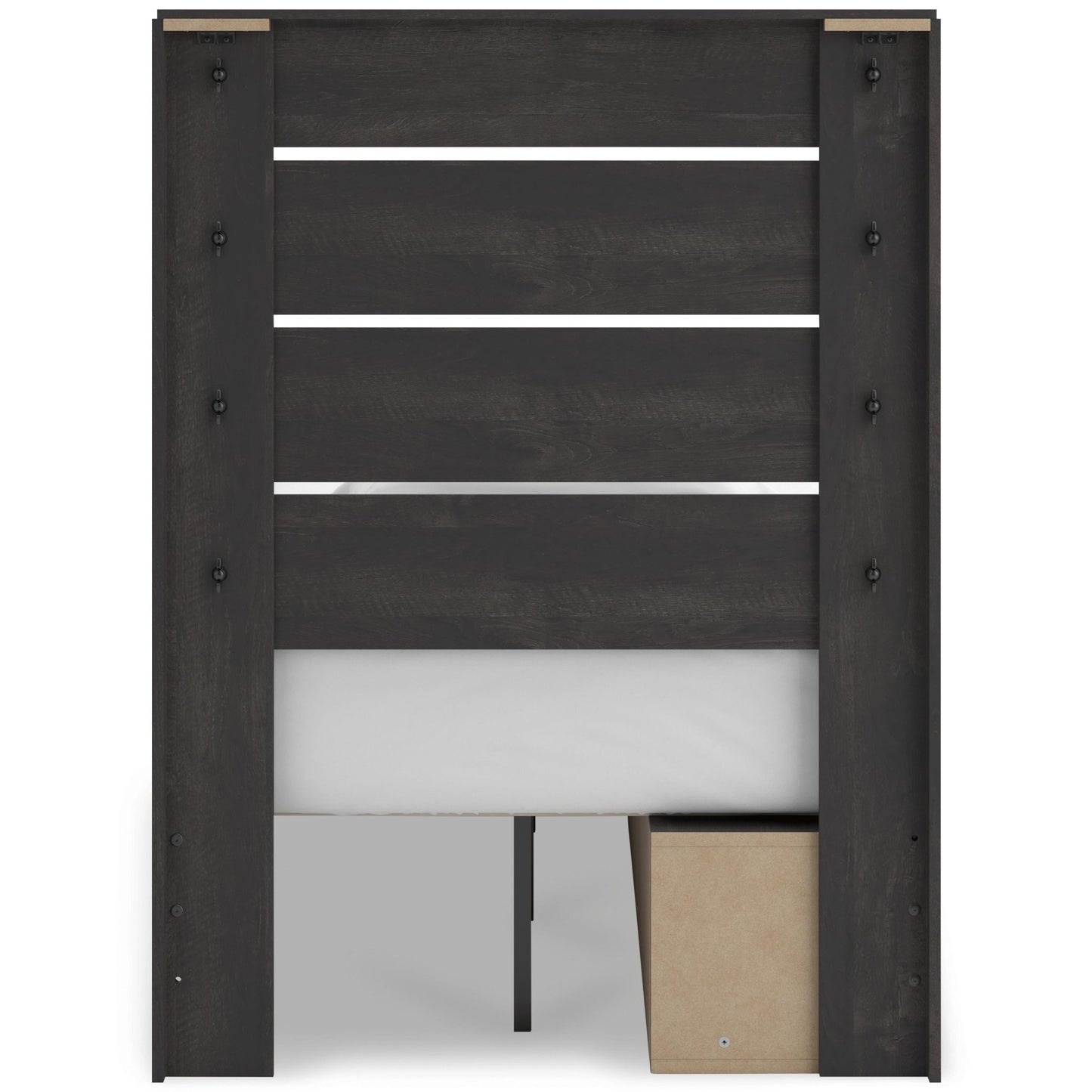 Signature Design by Ashley Hollivern PCB2108B17 Twin Panel Storage Bed - American Furniture of Slidell