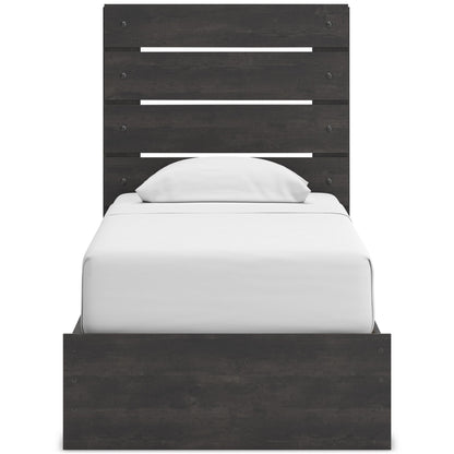 Signature Design by Ashley Hollivern PCB2108B17 Twin Panel Storage Bed - American Furniture of Slidell
